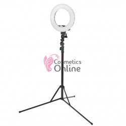 Lampa Led circulara 35 W pentru fotografiere machiaj, cu stativ RL 12 LED, art ACP 119780 